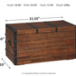 Kettleby - Storage Trunk - Brown