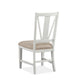 Heron Cove - Dining Side Chair With Upholstered Seat (Set of 2) - Chalk White