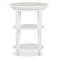 Heron Cove - Round Accent End Table - Chalk White