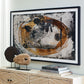 Clefting - Wall Art - Black / Caramel / Tan