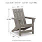 Visola - Adirondack Chair - Gray