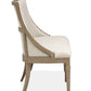 Lancaster - Bench With Upholstered Seat & Back - Dovetail Gray