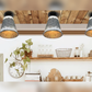 Distressed Large Corrugated Galvanized Barn Ceiling Light