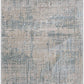 Fallin Gray Thick Luxe Abstract Striped Rug