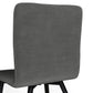 Baylor Dining Chair - Set of 2 - Dark Grey Velvet
