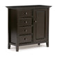 Amherst Medium Storage Cabinet - Hickory