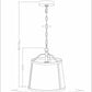 Gabi Ceiling Light - Clearance