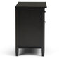Warm Shaker Solid Wood 24 Inch Wide Transitional Nightstand in Hickory