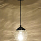 Antique Acorn Clear Glass Pendant Light | 5"