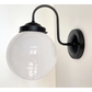 Large Modern Globe Wall Sconce | 8"W