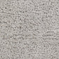 Siari Solid Medium Gray Shag Rug