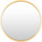 Guindarohan Gold Frame Round Mirror