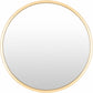 Guindarohan Gold Frame Round Mirror