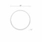 Guindarohan Gold Frame Round Mirror