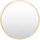 Guindarohan Gold Frame Round Mirror