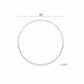 Guindarohan Gold Frame Round Mirror
