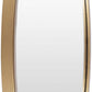 Guindarohan Gold Frame Round Mirror