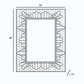 Garner Mosaic Framed Mirror
