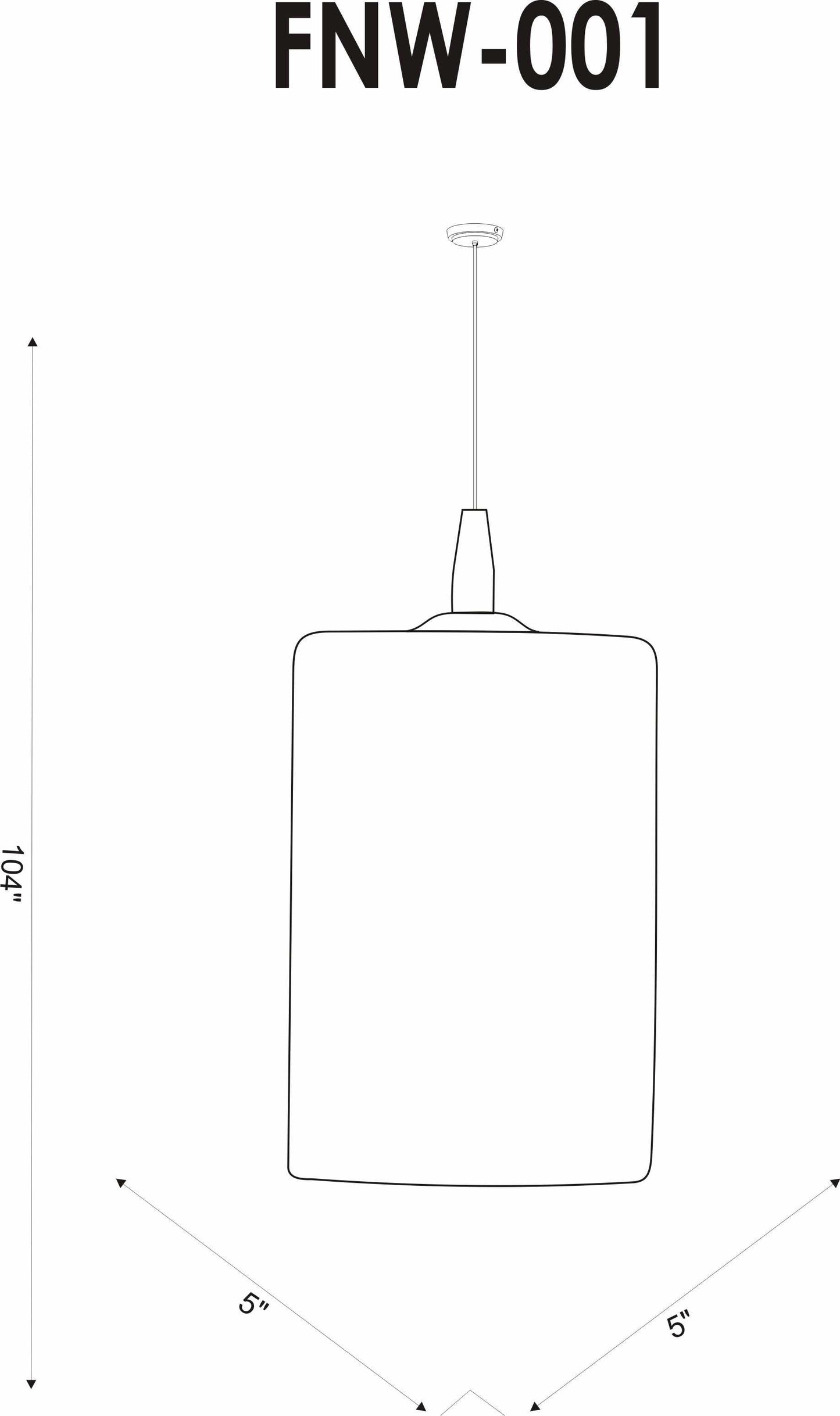 Guisborough Ceiling Light - Clearance