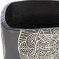 Hearst Terracotta Geometric Black Planter - Clearance