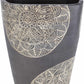 Hearst Terracotta Geometric Black Planter - Clearance