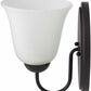 Heysham Black Iron Wall Sconce - Clearance