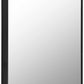 Hagenburg Black Iron Frame Mirror