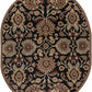 Conesus 1053 Hand Tufted Black Wool Rug