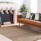 Hovland Hand Woven Natural Jute Rag Rug - Clearance