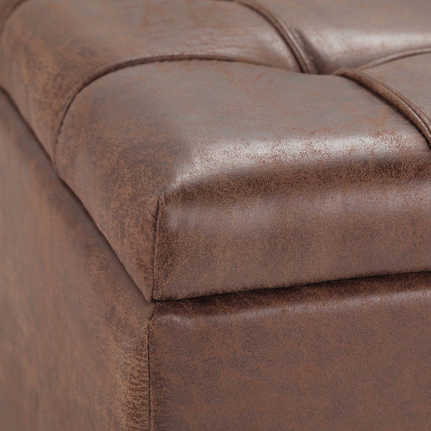 Harrison 36 Inch Wide Coffee Table Storage Ottoman