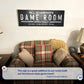 Family Game Room Sign