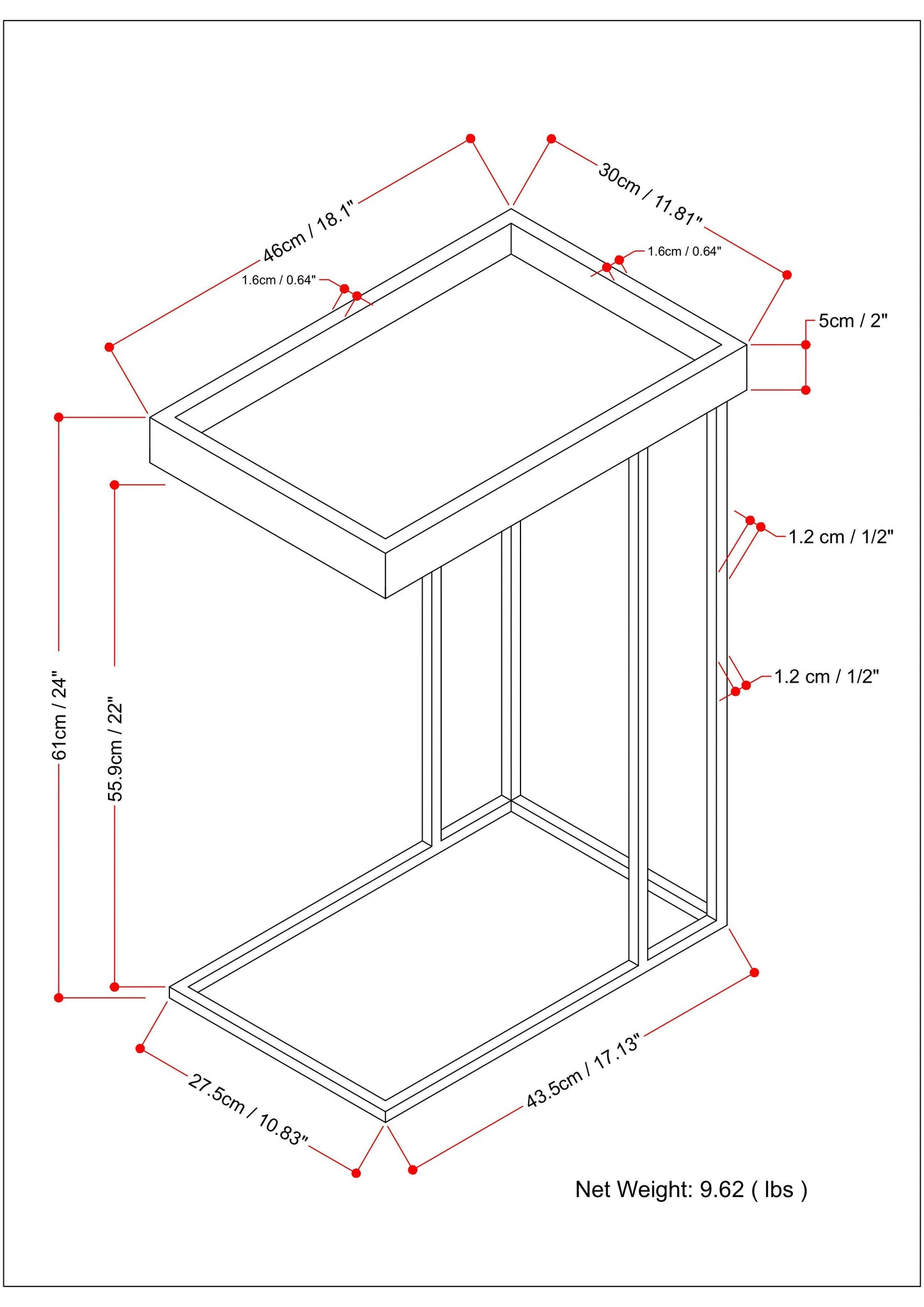 Gallagher C Side Table