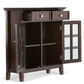 Acadian Entryway Storage Cabinet - Brunette