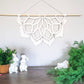 macrame lotus mandala pdf pattern. Digital download