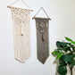Beginner macrame wall hanging pattern 'Luna'. PDF pattern digital download.
