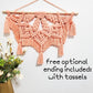 Macrame mandala pattern 'madam macrame'. Digital download.