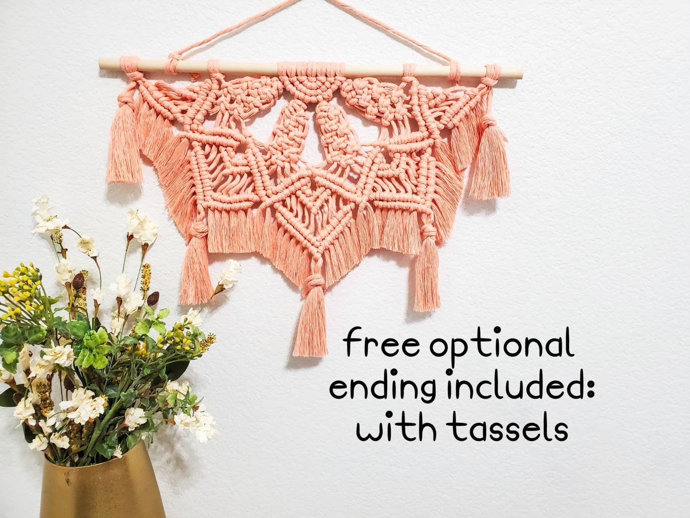 Macrame mandala pattern 'madam macrame'. Digital download.
