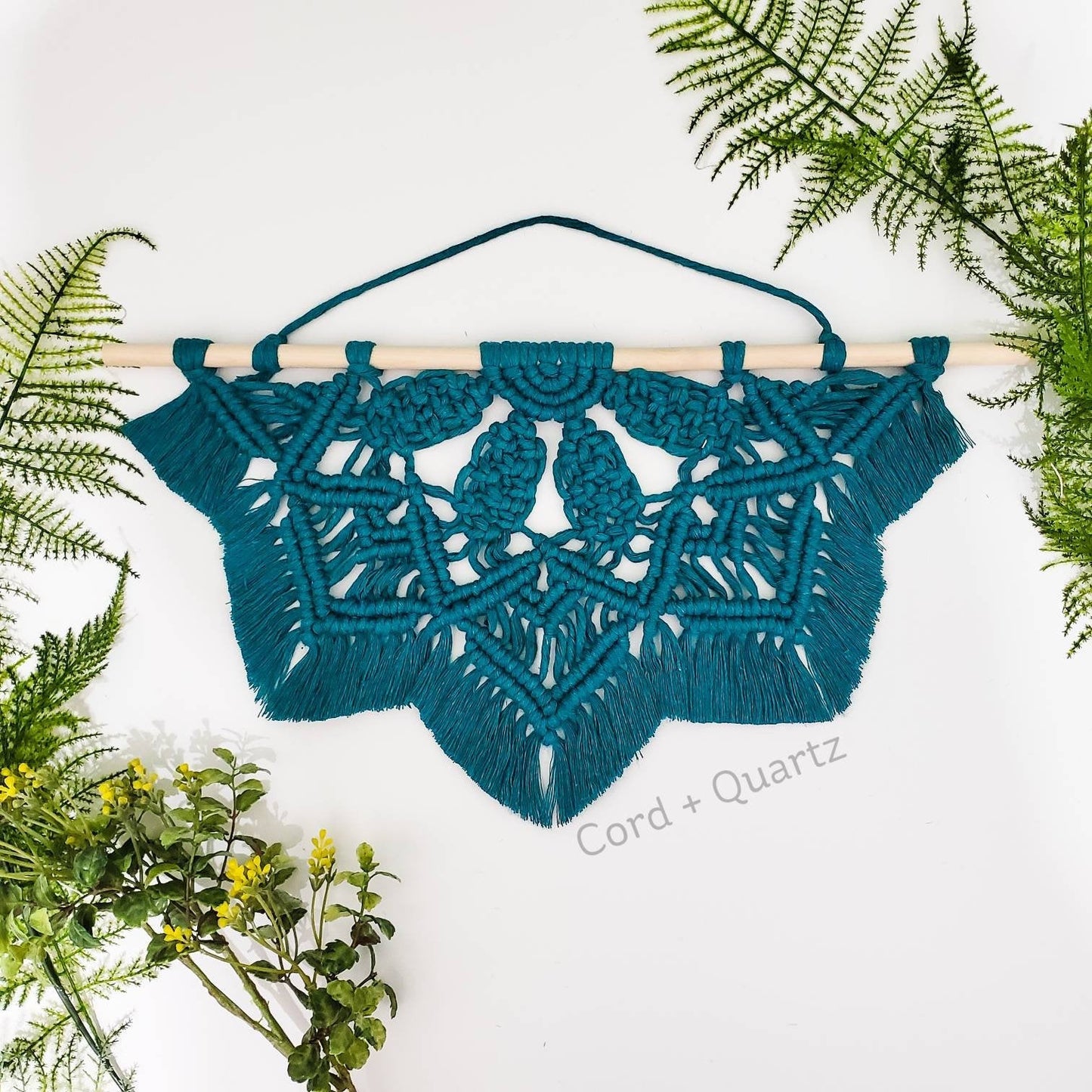 Macrame mandala pattern 'madam macrame'. Digital download.