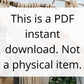 Macrame wall hanging pattern 'Stella'. Digital download.