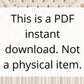 Macrame 12 inch half mandala PDF PATTERN.