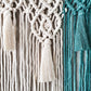 Geometric macrame wall hanging pattern. PDF pattern digital download