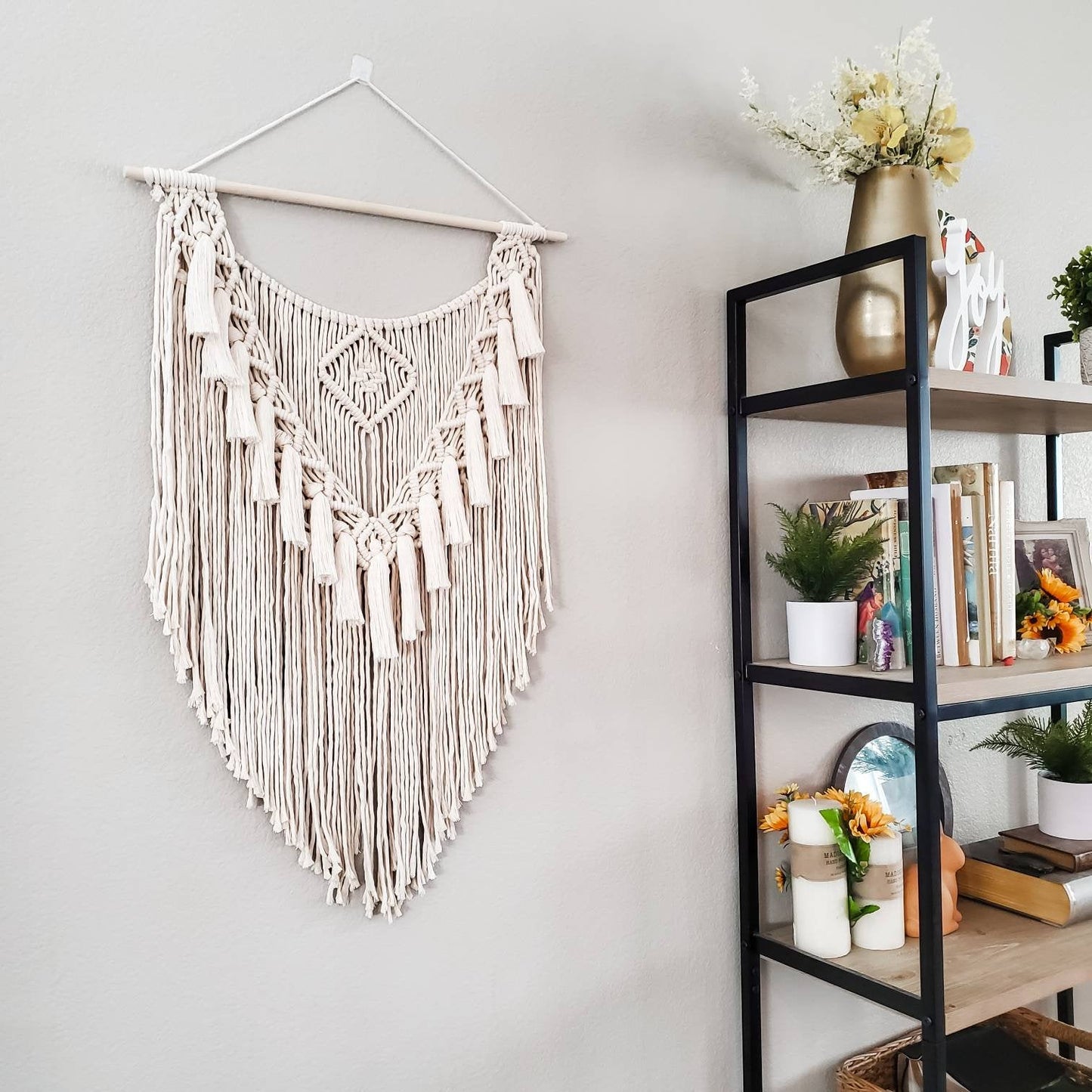 Macrame wall hanging PDF pattern.