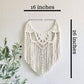 Semi circle macrame wall hanging