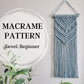 Beginner macrame wall hanging pdf pattern