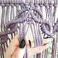 Macrame wall hanging pdf pattern "sweetheart"