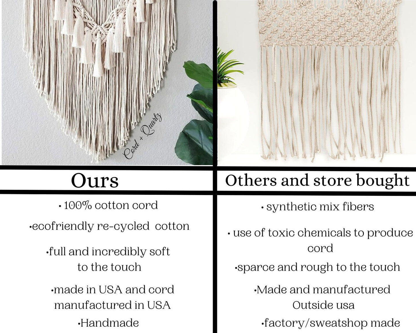 Macrame wall hangings. Made to order.