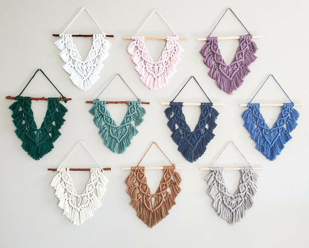 Macrame wall hanging pdf pattern