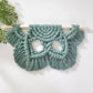 16 inch Chunky macrame flower mandalas. 4 color choices. Made to order.