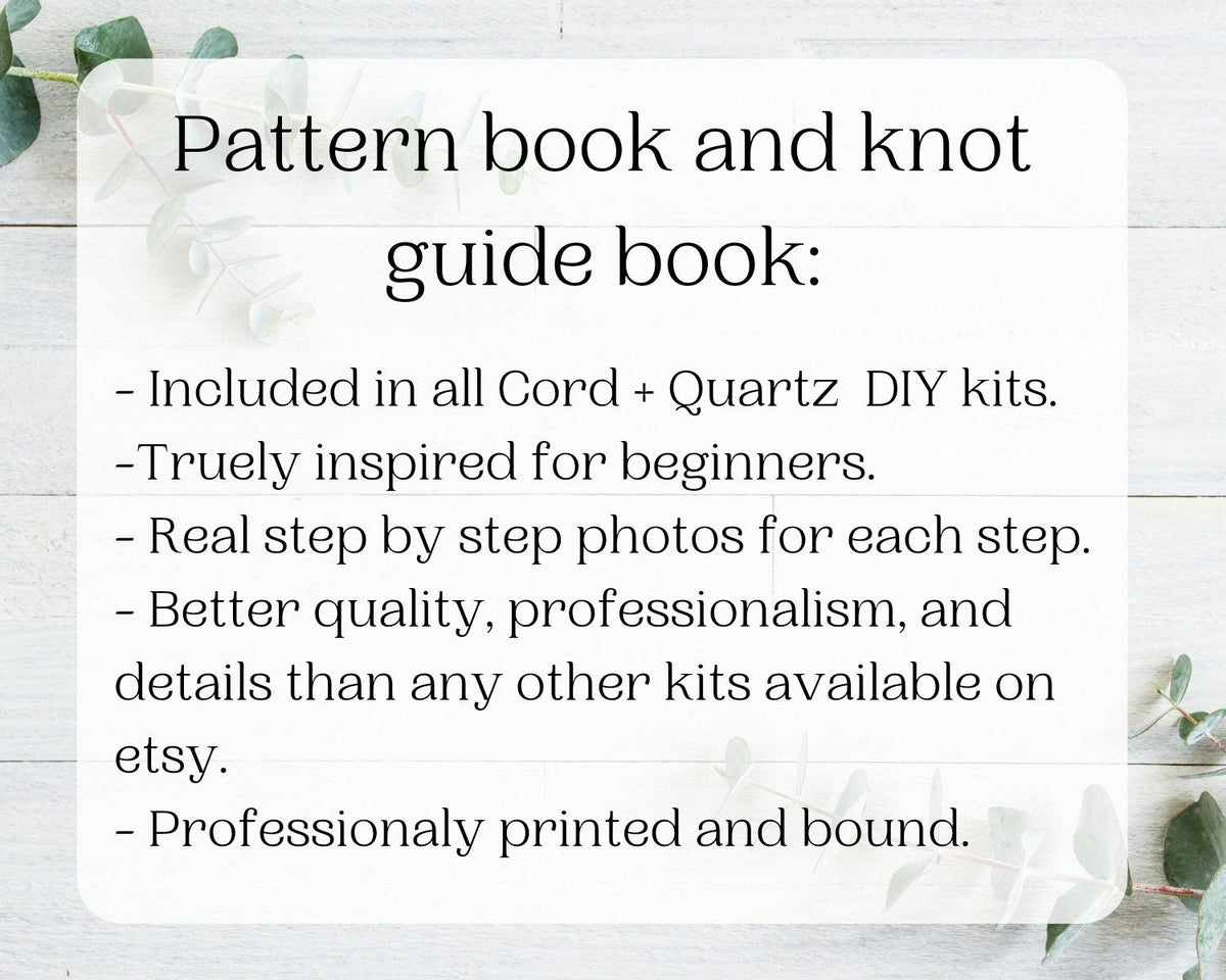 Macrame mandala wall hanging kit. Craft kits for Adults.