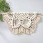 16 inch Chunky macrame flower mandalas. 4 color choices. Made to order.